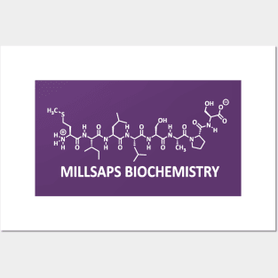 Millsaps Biochemistry Front and Back Posters and Art